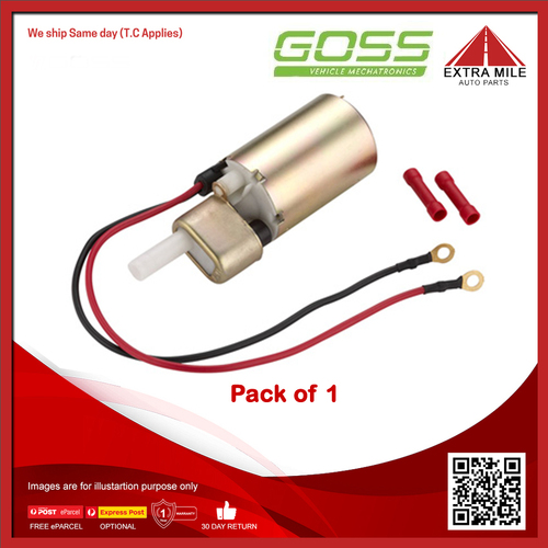 Goss Electric Fuel Pump For Suzuki Swift SF SF413 1.3L,0.99L G13BA SOHC - GE217