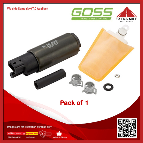 Goss Electric Fuel Pump For Toyota Supra JZA80 3.0L 2JZ-GE DOHC 24v MPFI 6cyl