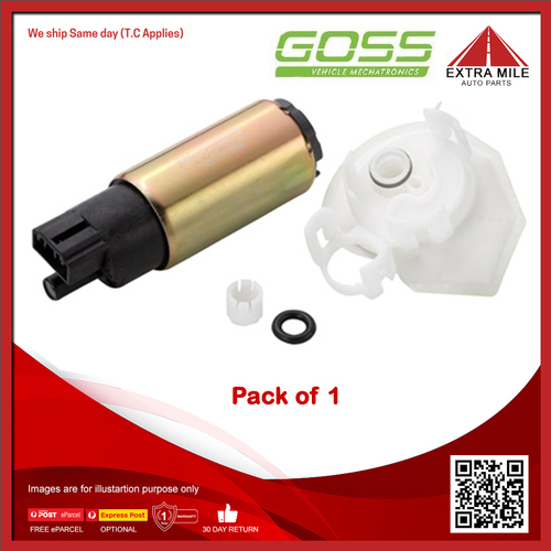 Goss Electric Fuel Pump For Suzuki SX4 GY RW420 2.0L J20A DOHC 16v MPFI 4cyl