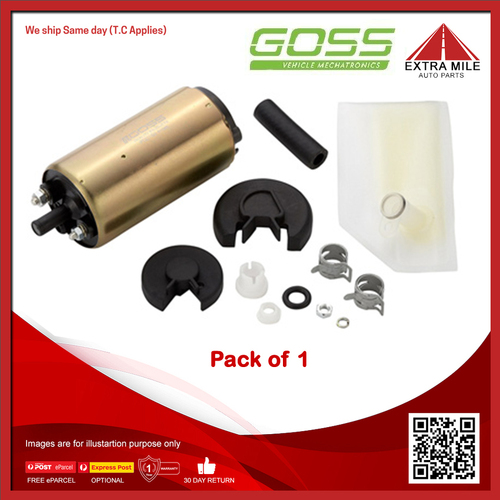 Goss Electric Fuel Pump For Honda Accord CA 2.0L,CB 2.2L SOHC 12v MPFI 4cyl