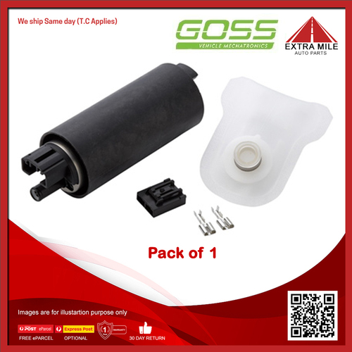 Goss Electric Fuel Pump For Volvo S80 2.5L,2.9L DOHC 24v MPFI 6cyl - GE296