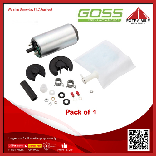 Goss Electric Fuel Pump For Subaru Legacy B2 BD/BG/BK 2.0L EJ20 DOHC-PB MPFI