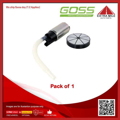 Goss Electric Fuel Pump For ZX Auto Grand Tiger 2.4L 4G69 S4N 4cyl 5sp Man