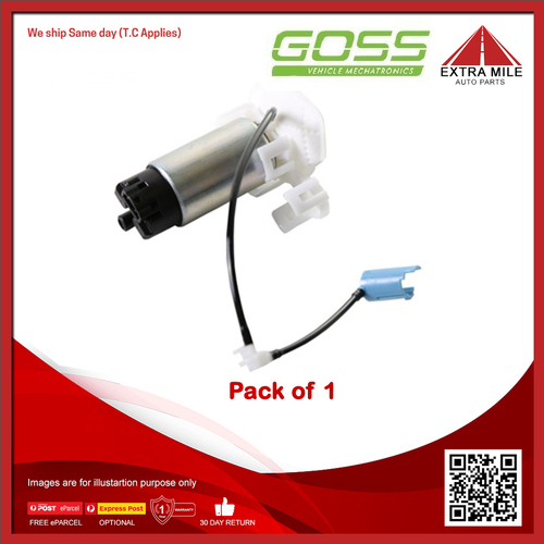 Goss Electric Fuel Pump For Toyota Ractis NCP100 NCP105 1.5L 1NZ-FE 4cyl Auto