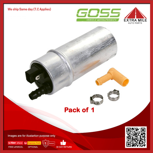 Goss Electric Fuel Pump For Volkswagen Jetta 162, 163 103TDI 2.0L, 1K2 TDI 2.0L