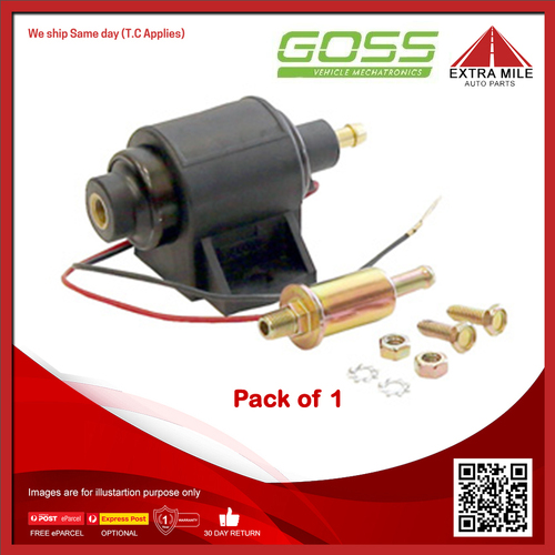 Goss Universal Fuel Pump For Toyota Townace KR42R 1.8L 7K 4cyl 5sp Man RWD