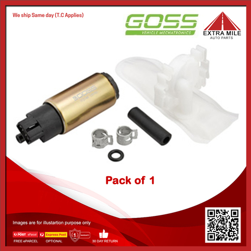 Goss Electric Fuel Pump For Honda Odyssey RB 2.4L K24A6 4cyl 5sp Auto 4dr FWD