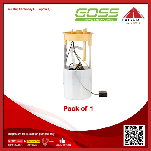 Goss Fuel Pump Module For Volkswagen Caddy 2K 1.9L BJB, BLS 4cyl Auto/Man