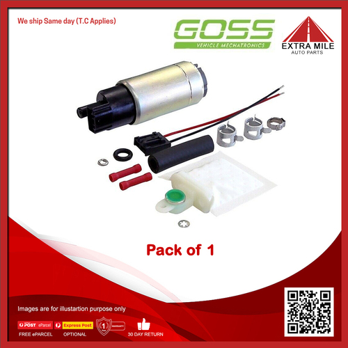 Goss Electric Fuel Pump For Mitsubishi Estima TCR21W Grey Import 2.4L 2TZ-FZE