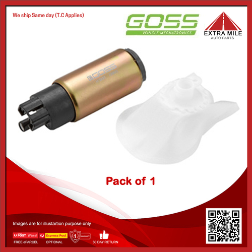 Goss Electric Fuel Pump For Subaru Outback B5A BR 3.6L EZ36D, B6A BS 2.5L FB25 