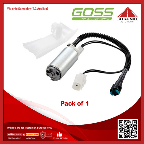 Goss Electric Fuel Pump For Nissan Pathfinder R50 3.3L VG33E V6 4sp Auto 4dr 4WD