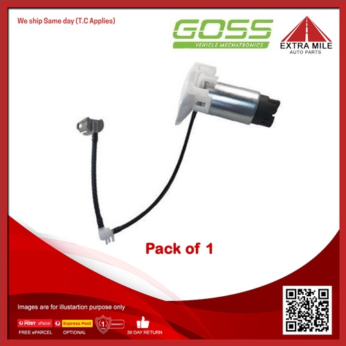 Goss Electric Fuel Pump For Toyota Corolla ZRE182R 1.8L 2ZR-FE 4cyl Auto/Man 5dr