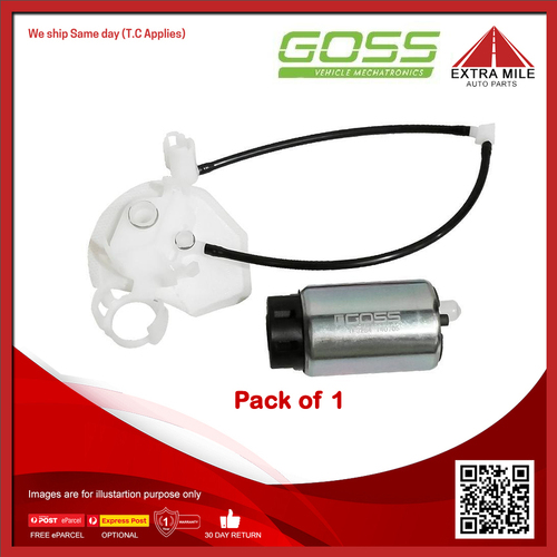 Goss Electric Fuel Pump For Lexus RX350 GGL15R GSU35R 3.5L 2GR-FE V6 Auto 4dr