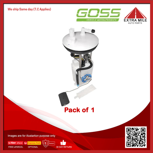 Goss Fuel Pump Module For Holden Berina TM 1.6L F16D4 4cyl 5sp 6sp Auto/Man 