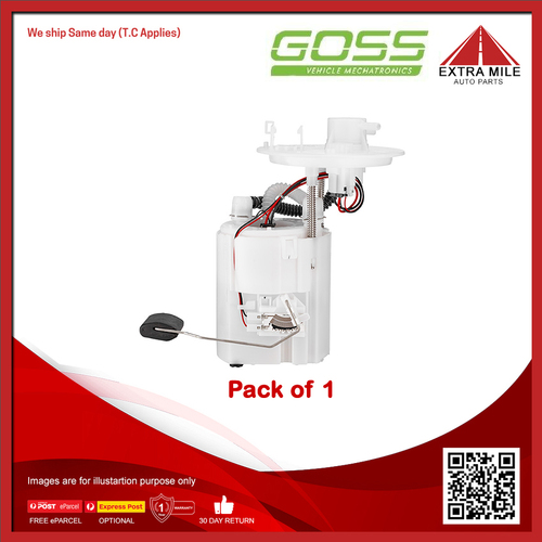 Goss Fuel Pump Module For Mazda Mazda2 DY 1.5L ZY-VE 4cyl Auto/Man 5dr FWD