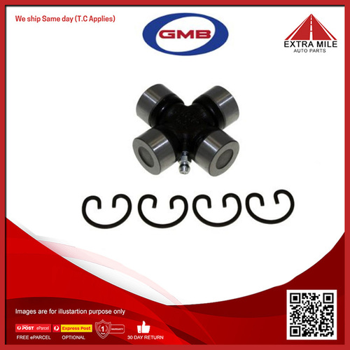 GMB Universal Joint For Vauxhall Cresta PB 2.7L Petrol PBX 4D Sedan