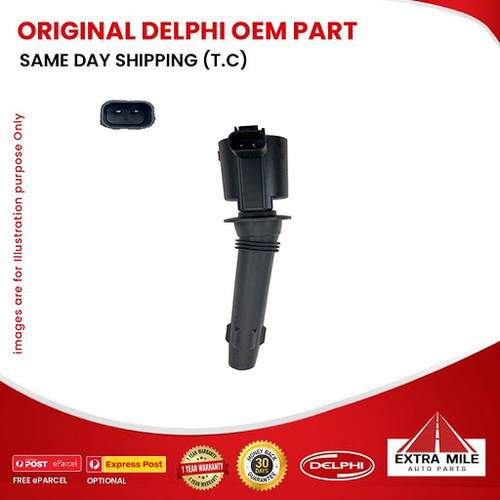 Delphi Ignition Coil For Ford Territory SX, SY 4.0L Barra 182, 190, 245T 6cyl