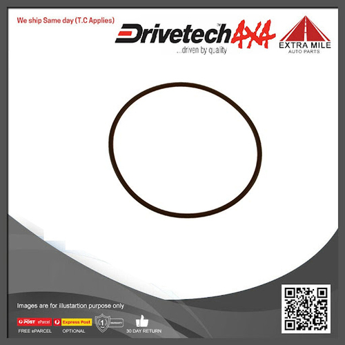 Drivetech O-Ring Saginaw Steering Cover NBR For Holden Early Holden HT 5.0L/5.7L