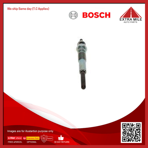 Bosch Diesel Glow Plug For Toyota Landcruiser SWB BJ40R 3.0L B 2D Hardtop