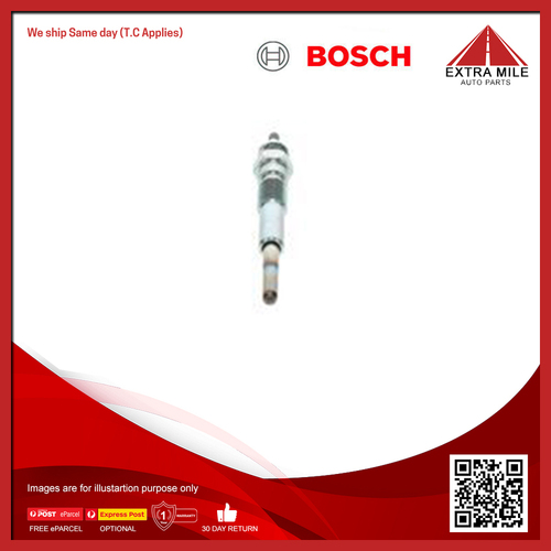 Bosch Diesel Glow Plug For Toyota Townace CM20R/CR26R 1.8L, CR21R 2.0L 1C, 2CT