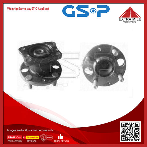 GSP Rear Wheel Bearing Hub For Mazda Mazda2 DE DE5W 1.5L Petrol ZT