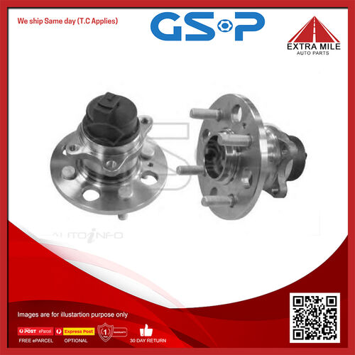 GSP Rear Wheel Bearing Hub For Hyundai Accent/Getz/i20, Kia Rio - 400130