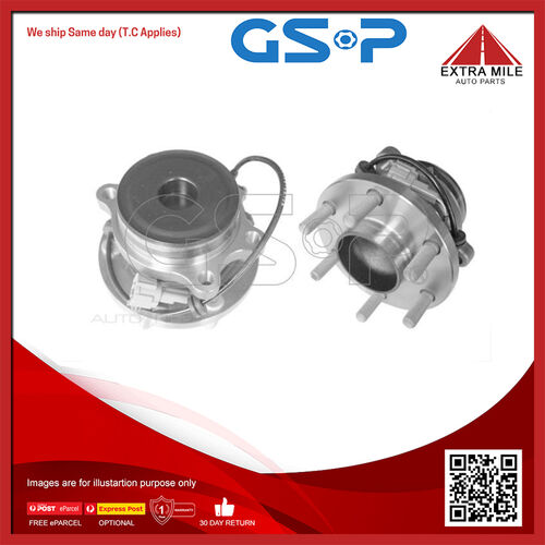 GSP Front Wheel Bearing Kit For Nissan Navara D22 2.4L, D40 2.5L KA24E/YD25DDTI