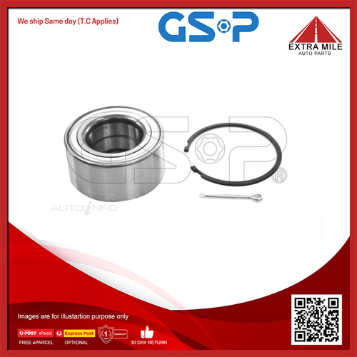 GSP Front Wheel Bearing Kit For Nissan Pulsar N16 1.6L/1.8L QG16DE/QG18DE