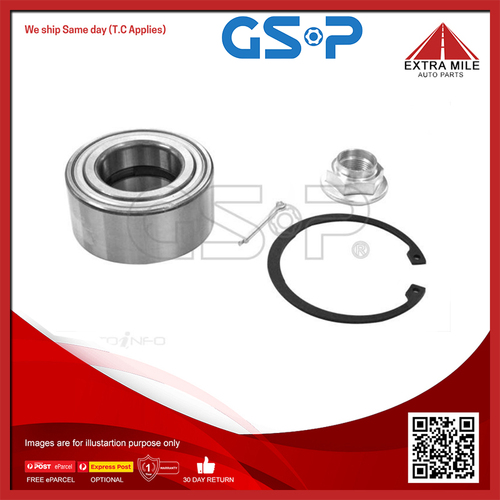 GSP Front Wheel Bearing Kit For FPV F6X SY, Ford Territory SX/SY/SZ - GK6891T