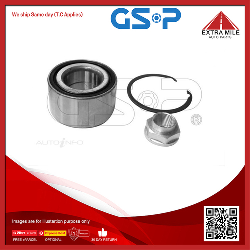 GSP Front Wheel Bearing Kit For Honda Jazz GE 1.3L/1.5L LDA3/L15A7/L13Z1