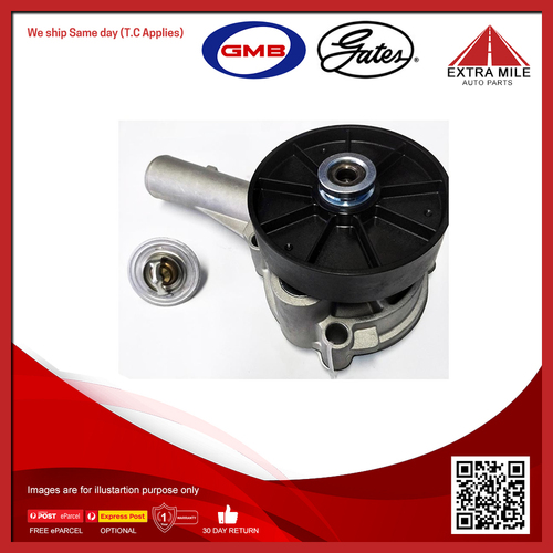 Gates/GMB WaterPump & Thermostat for Ford Australia Falcon 4.0L BA BF FG FGX 