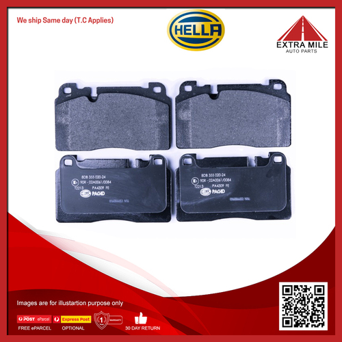 HELLA Front Brake Pads For BMW Q5 8RB 2.0L/3.0L TFSi , TDi SUV