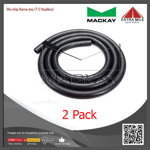 Mackay Heater Hose- 15.9mm (5/8") ID x 2m Length - Pack -  HH1592 - 2 Pack