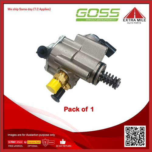 Goss High Pressure Fuel Pump For Volkswagen Scirocco 1S R 2.0L CDLC  Auto/Man