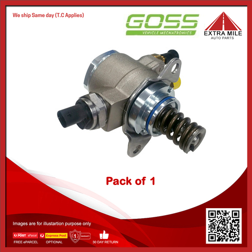 Goss High Pressure Fuel Pump For Volkswagen Tiguan 5N 5N1, 5N2 118TSI 1.4L