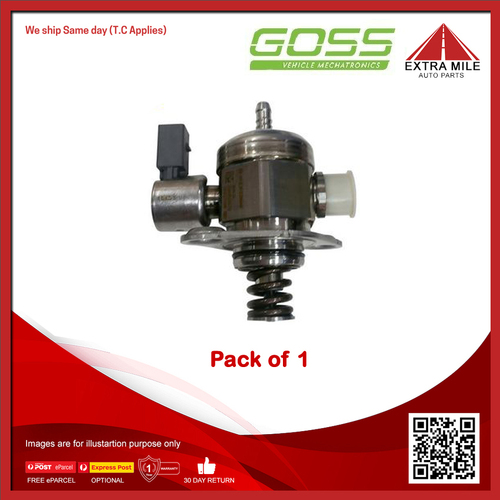 Goss High Pressure Fuel Pump For Volkswagen Passat B6, B7 362, 3C2 118TSI 1.8L