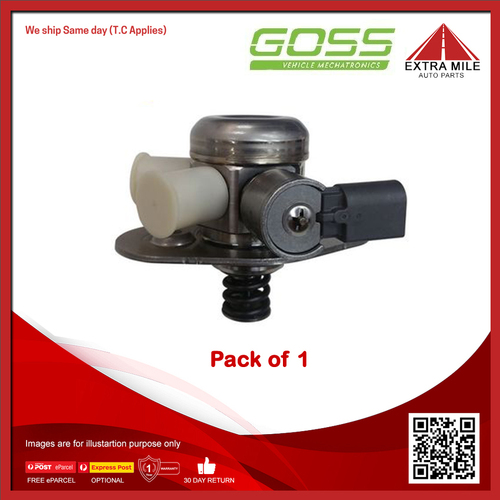 Goss High Pressure Fuel Pump For Volvo XC60 T5 2.0L B4204T7 4cyl Auto