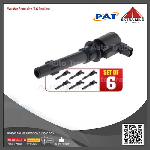 PAT Ignition Coil For Ford Falcon BA,BF,XL,XLS BF 4.0L - IGC-163M-6