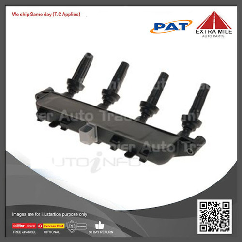 PAT Ignition Coil For Citroen C3 Pluriel 1.4L TU3JP I4 8V SOHC - IGC-224