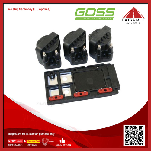 Goss Ignition Coil And Module Kit For Toyota Lexcen T4 T5 VP VR 3.8L L36 V6 OHV