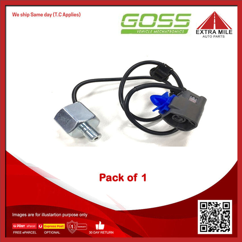 Goss Knock Sensor For Mazda Mazda2 DE DY 1.5L ZY-VE DOHC 16v MPFI 4cyl - K1614