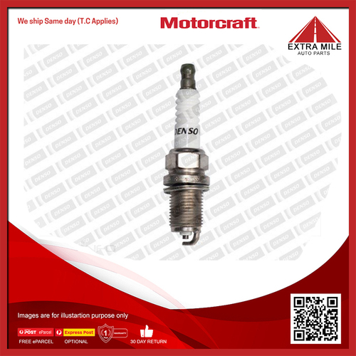 Motorcraft (Denso) Spark Plug For Suzuki XL7 JA627 2.7L Petrol V6 H27A 4D SUV