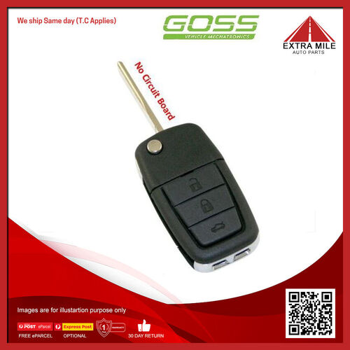 Goss Ignition Key Remote For HSV Senator LPG VE 6.2L LS3 V8 16V OHV