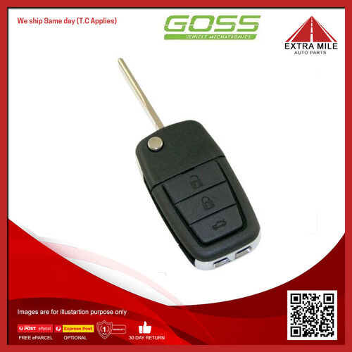 Goss Ignition Key Remote For HSV W427 VE 7.0L LS7 V8 16V OHV- KF217