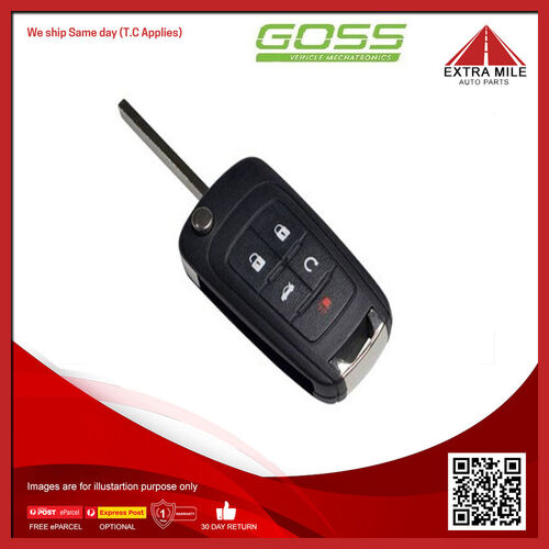 Goss Ignition Key Remote Repair Kit For HSV GTS VF 6.2L LSA V8 16V OHV