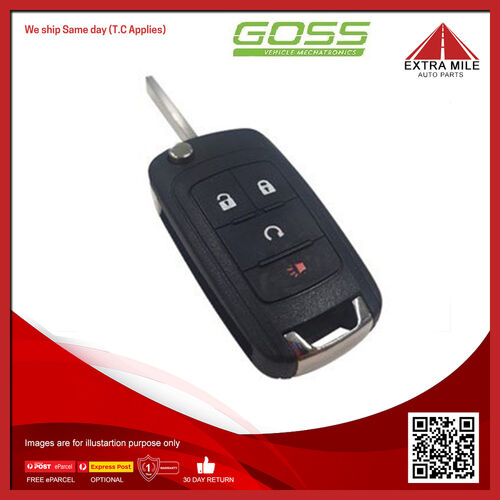 Goss Ignition Key Remote For Holden Commodore SS SS-V VF 6.2L,6.0L L77 16V OHV