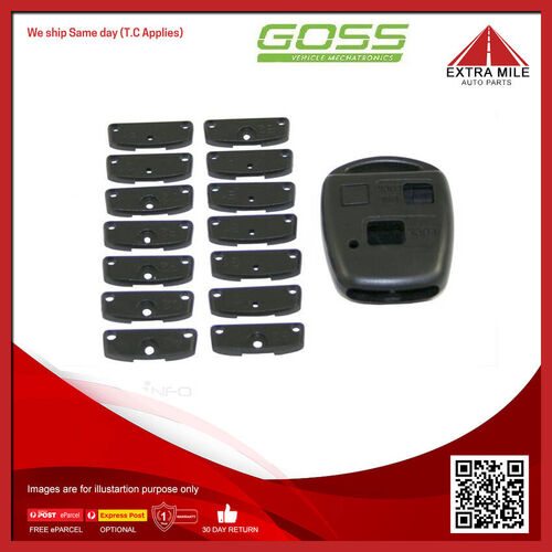 Goss Ignition Key Remote Repair Kit For Toyota HiLux VZN185R 2.0L 5VZFE 24V DOHC