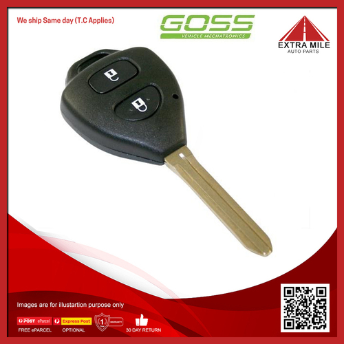 Goss Ignition Key Remote Repair Kit For Toyota Yaris NCP91R NCP131R 1.5L 1NZFE