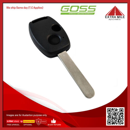 Goss Ignition Key Remote Repair Kit For Honda Jazz GE GD 1.5L,1.3L L13Z1 I4 SOHC