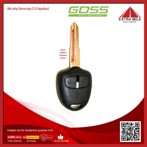 Goss Ignition Key Remote For Mitsubishi Pajero NT NW NX 3.8L 4M41T I4 16V DOHC